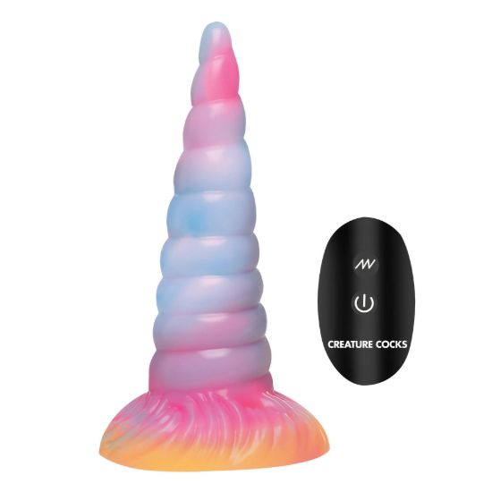Image de 🦄 Creature Cock – Unicorn • Vibrant Lumineux (Glow-in-the-Dark)