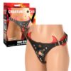 Image de Creature Cock – Horny Devil • Harnais Strap-On Rouge