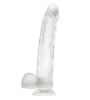 Image de Luke Dildo 12po Avec Testicules - Transparent