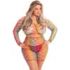 Image de 2pc Pot of Gold Skirt Set – Rainbow – Queen