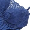 Image de Babydoll Bow Lace – Bleu Royal – 2XL