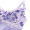 Image de Babydoll Embroidery Flower – Lilas – 2XL