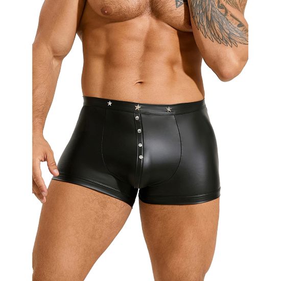 Image de Boxer Wetlook Rivets – S/M/L/XL