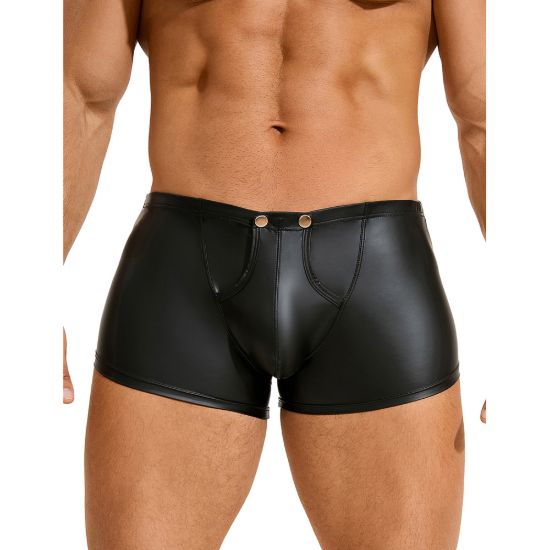 Image de Boxer Wetlook Snap Button – S/M/L/XL