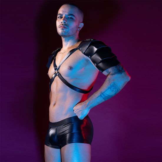 Image de Ensemble 2 pièces Leather Wing Harness - One Size