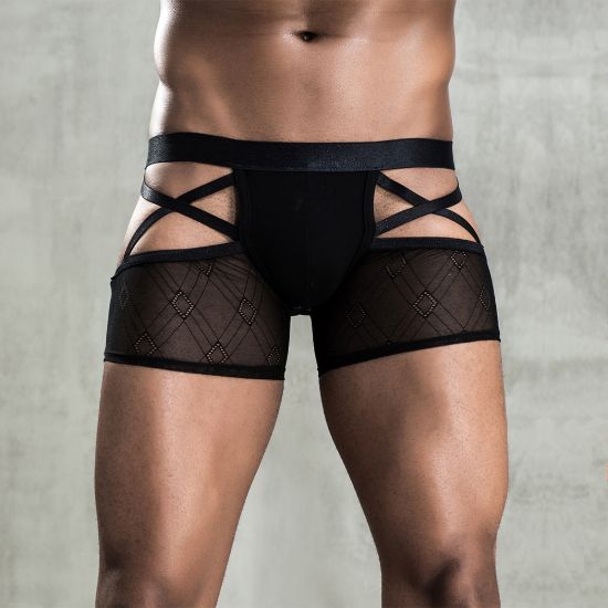 Image de Boxer Mesh avec Criss-Cross – One Size