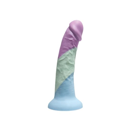 Image de Small Suction-Cup Dildo – Tri-Color