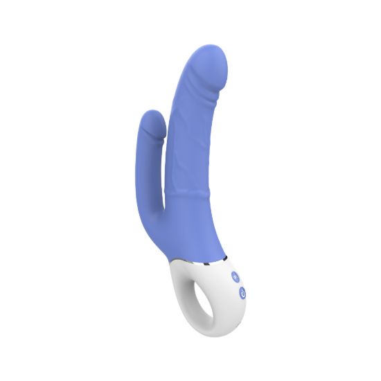 Image de Romi Dual Silicone Vibe – Bleu