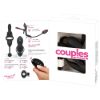 Image de RC Multi Function (5-en-1) – Vibro couple + cock/ball ring + clito + plug – Noir