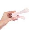 Image de Couple’s Vibrator (double extrémité : rigide + flexible) – Rose pâle
