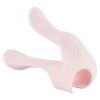 Image de Couple’s Vibrator (double extrémité : rigide + flexible) – Rose pâle