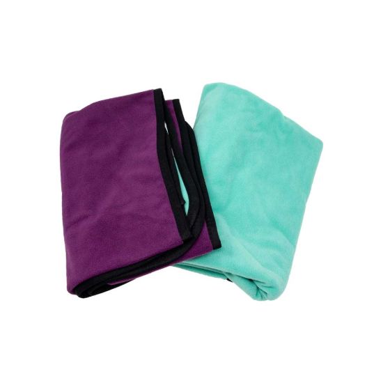 Picture of No More WetSpot — 2PC small Throws 30" x 36" — Turquoise/Purple