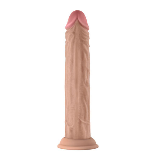 Picture of Shaft - Model J 9.5" Liquid Silicone Dong - Pine 