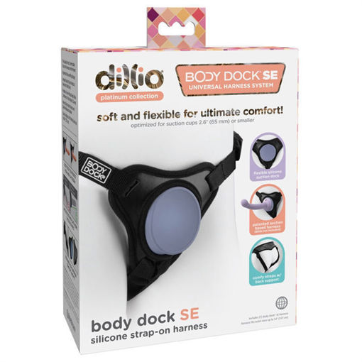 Image de Cadeau à l'achat - Dillio Platinum Body Dock Se Strap-on Harness