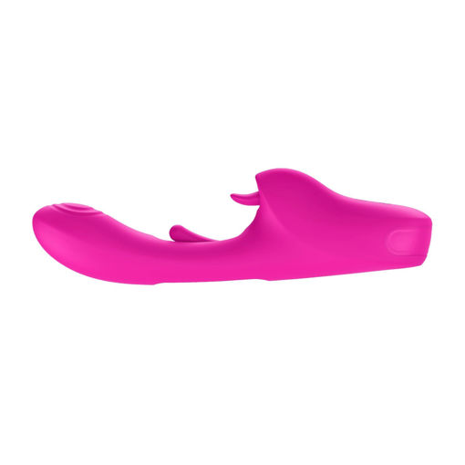 Image de TR46: Tapping Tongue Rabbit Vibrator- Pink