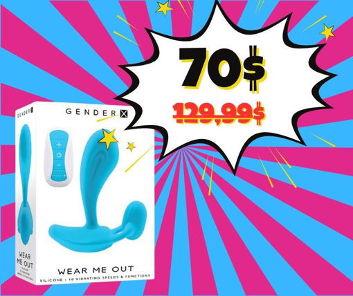 Image de Wear Me Out - Silicone Rechargeable - Blue