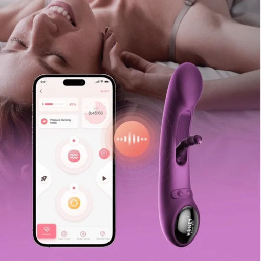 Image de Tempo - Pressure Sensing App-Controlled Kinky Finger Tapping G-Spot Vibrator