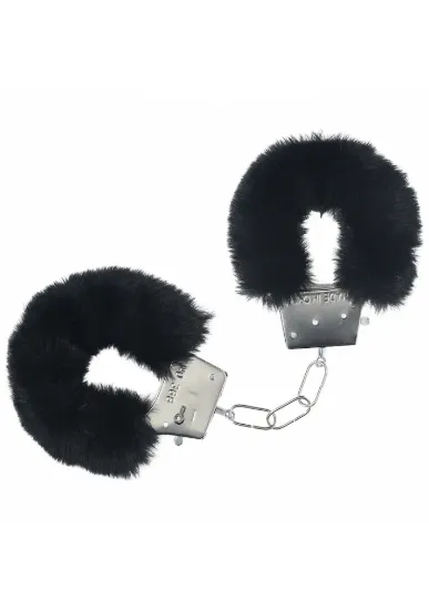 Image de Cadeau à l'achat - Classic Fluffy Handcuffs - Black