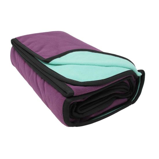 Image de Cadeau à l'achat - No More WetSpot Throw 4' x 5' — Turquoise/Purple, splash dry, couverture