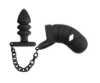 Image de Cadeau à l'achat - Cock cage with butt plug