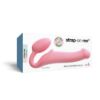 Image de Strap-on sans harnais Bendable en silicone – Grand – Rose