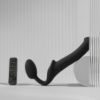 Image de Strap-on Vibrant à 3 Moteurs – Grand – Noir