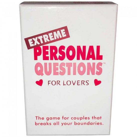 Image de 🎲 Jeu pour couple – Anglais : Extreme Personal Questions for Lovers (jeu de cartes)