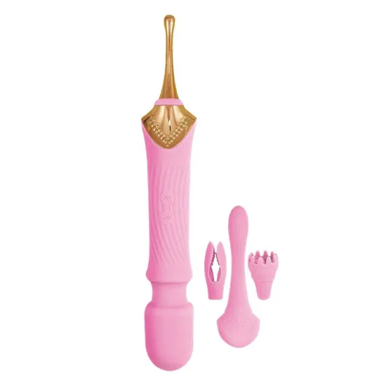 Image de Pink Elegance Massager (wand double embout) – Rose