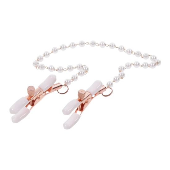Image de Pince-tétons Perles (Rose Gold)
