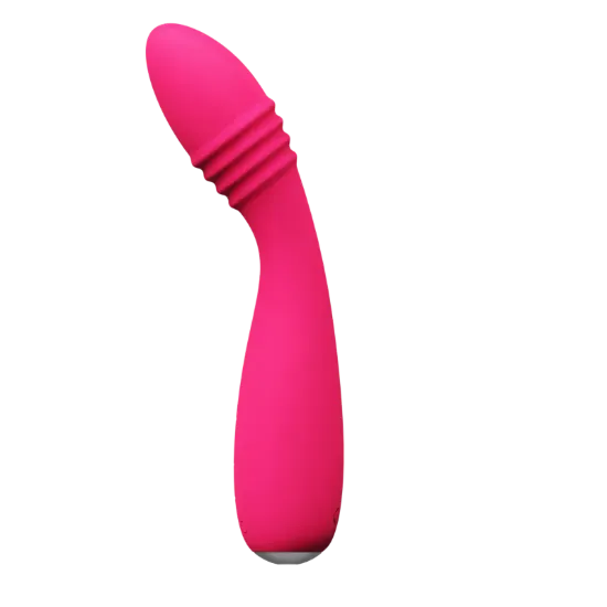 Image de Ohni  Vibro poussé “Thrusting” point G rechargeable (Rose) | 10 modes + 3 vitesses de va-et-vient