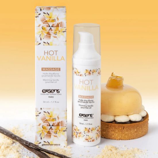 Image de Gourmet Warming Massage Oil – Hot Vanilla (50 ml)
