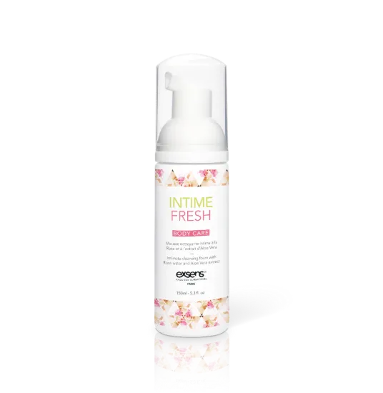 Image de Mousse nettoyante intime bio – Rose & Aloe Vera